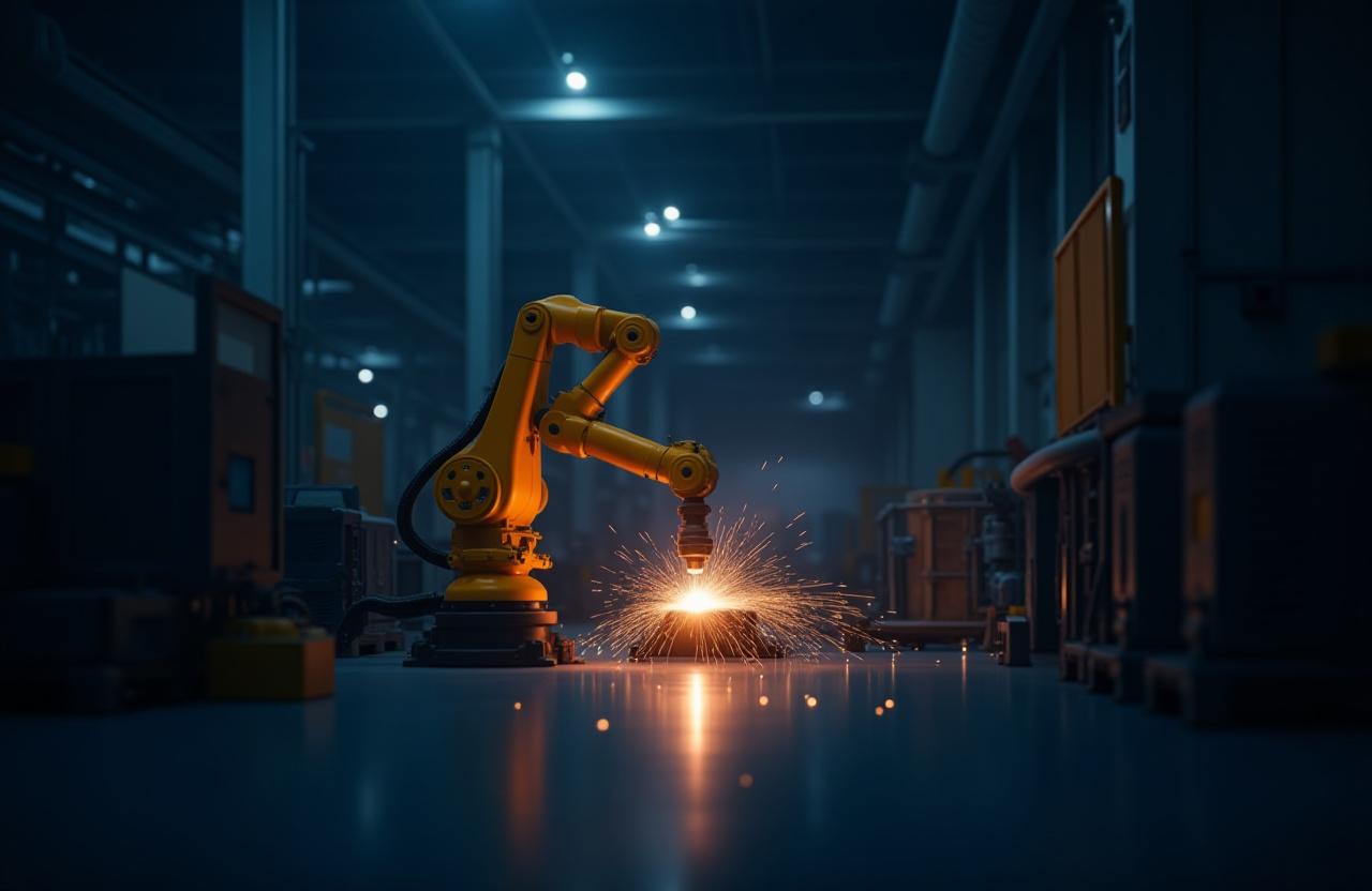 ロボット溶接自動化ライン